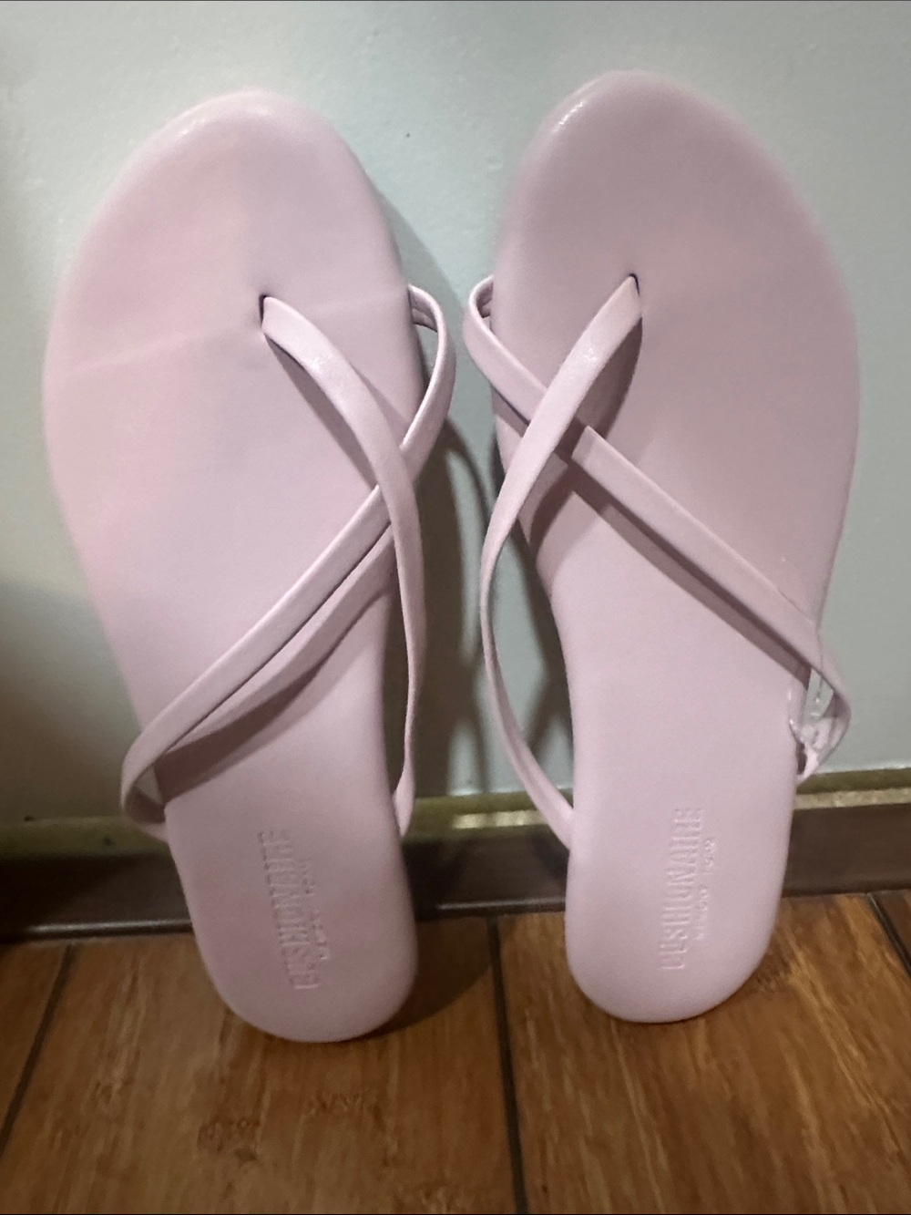 Women's Minimalist Pink Strappy Sandals